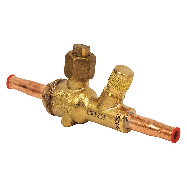 Ndl Refrigerant Ball Valve, 1/4 in, 900 psi - NBV02-S