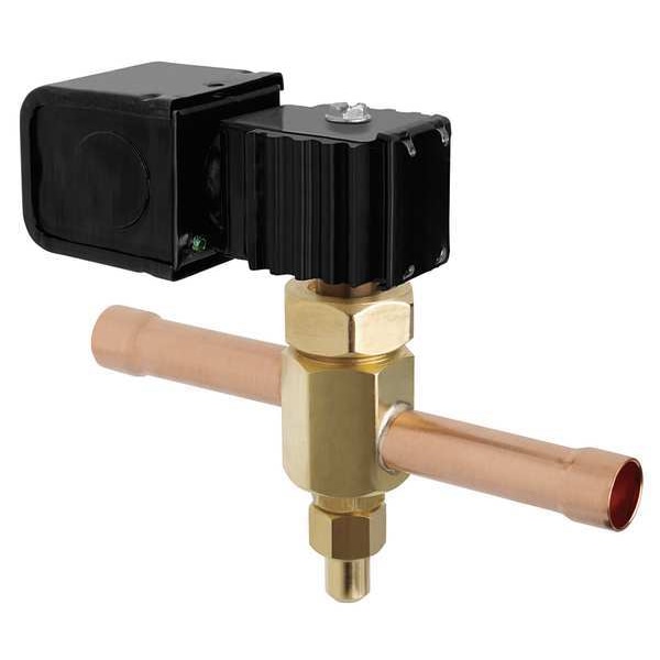 Parker Refrigeration Solenoid Valve, 650 psi, ODF - R26E64M