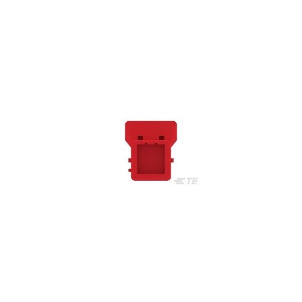 Te Connectivity GIC 6.2MM PITCH 1POS CAP HSG RED - 3-1903684-4