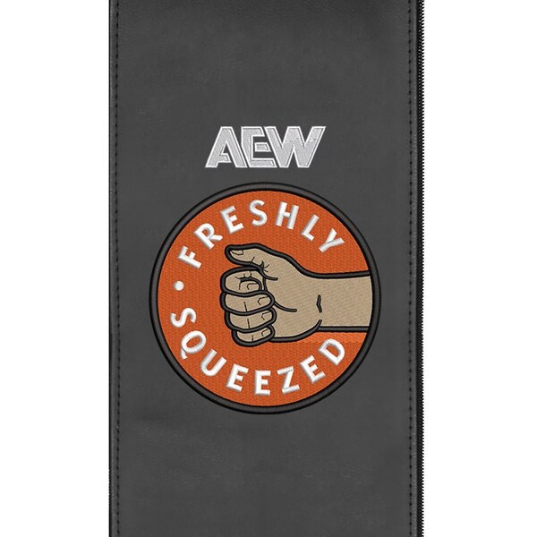 Dreamseat Swivel Bar Stool 2000 with AEW Orange Cassidy Freshly Squeezed Logo - XZ2000BSSBLK-PSAEW0014