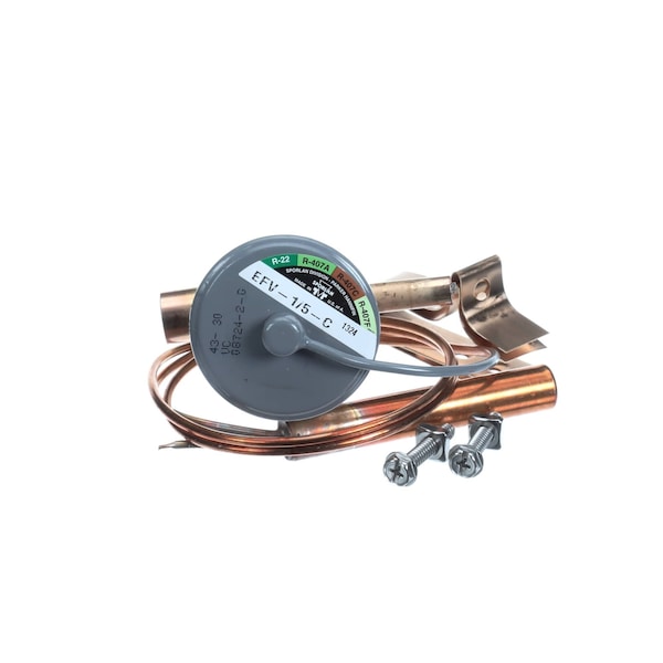Heatcraft Expansion Valve/TXV Kit with 30in Capillary, 1/5 Ton, 1/4in x 1/2inODF,  - 29341701