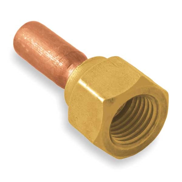 Jb Industries Swivel FE Flare X Solder Adapter, PK4 - A32701