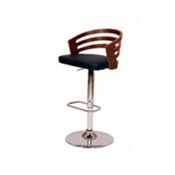 Armenartfurniture Armen Art Furniture Adele Swivel Barstool In Black Pu - LCADSWBABLWA