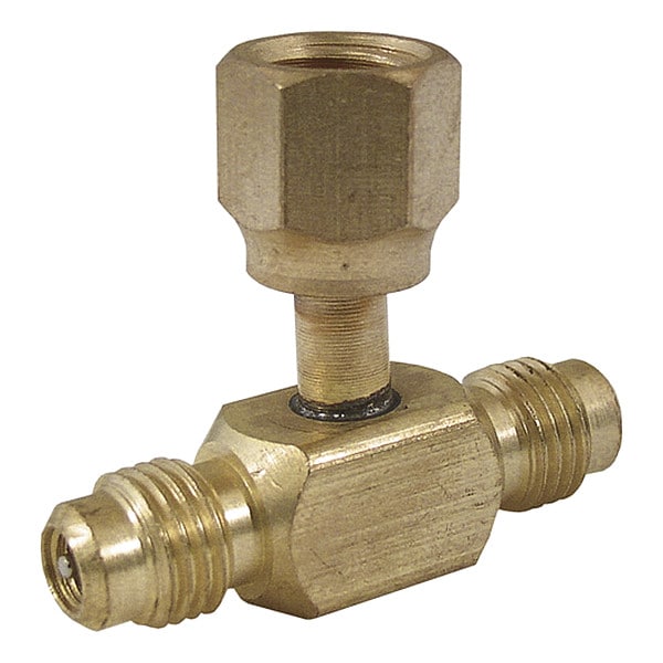 Pro-Set Access Valve Tee, 4 in L, 1 in H, PK3 - AVT64
