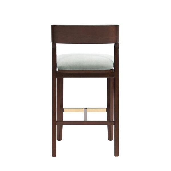 Manhattan Comfort Patricia Barstool in White Glacier - Set of 2 - 2-BS026-WH
