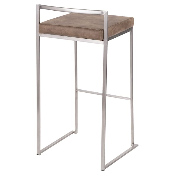 Lumisource Fuji Stacker Barstool - Set of 2 PR - B30-FUJI FBN2