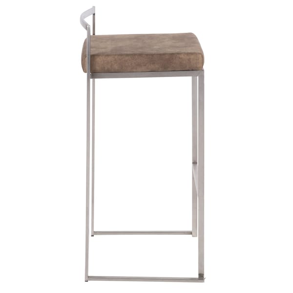 Lumisource Fuji Stacker Barstool - Set of 2 PR - B30-FUJI FBN2