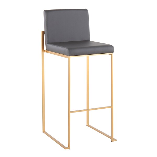 Lumisource Fuji High Back Barstool - Set of 2 PR - B30-FUJIHB AUGY2