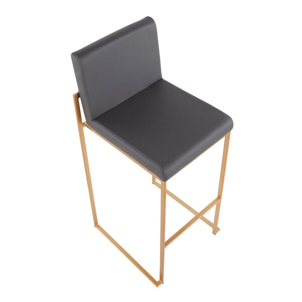 Lumisource Fuji High Back Barstool - Set of 2 PR - B30-FUJIHB AUGY2