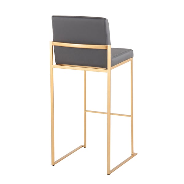 Lumisource Fuji High Back Barstool - Set of 2 PR - B30-FUJIHB AUGY2