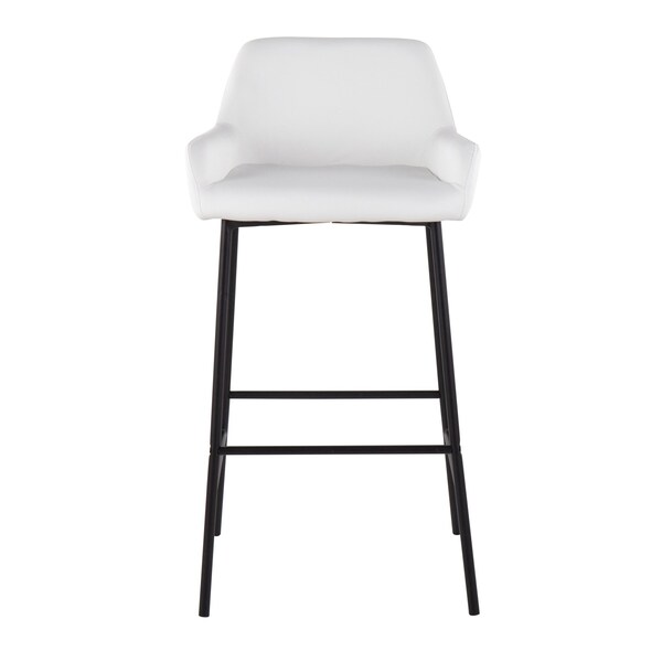Lumisource Daniella Fixed-Height Bar Stool - Set of 2 PR - B30-DNLA2 BKPUW2