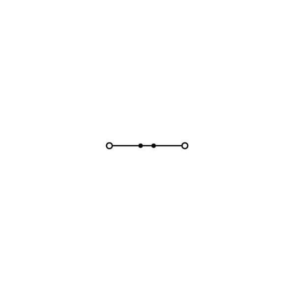 Wago 2-COND THRU TERMINAL BLOCKS, 20-8 AWG GREY,  - 2006-1201