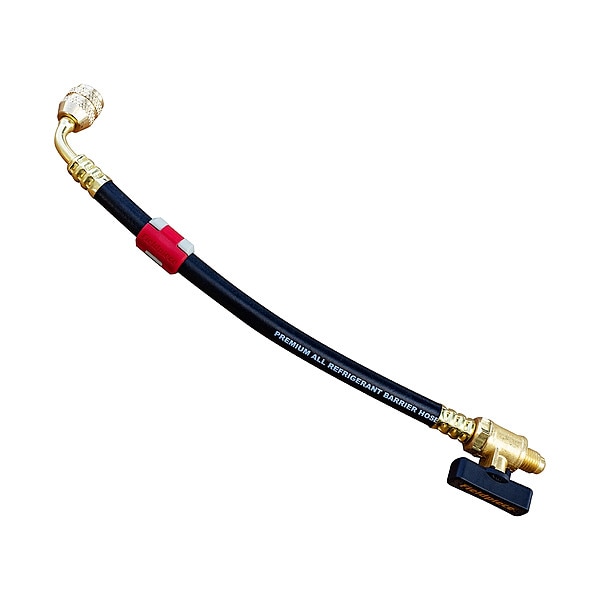 Fieldpiece Hose Extension, 8 in L, Black, 800 psi - HR1XR