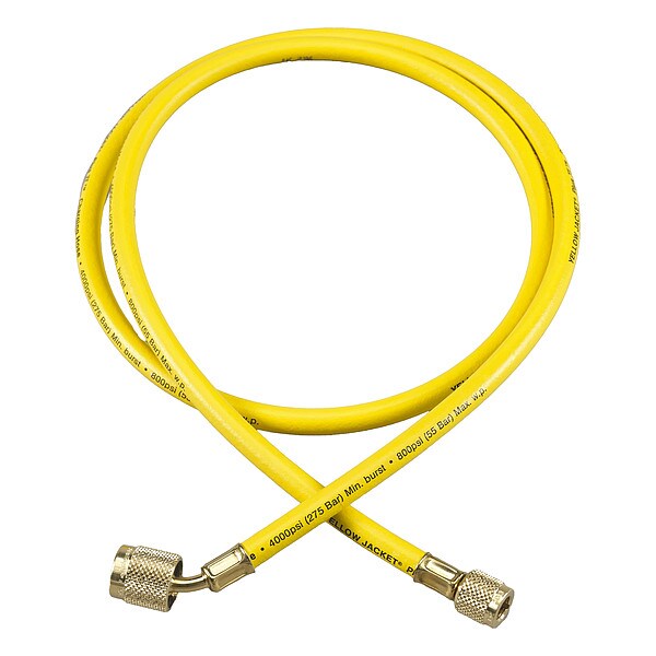 Yellow Jacket Hose, 5 ft L, Yellow, 800 psi, 1 Hose - 22060