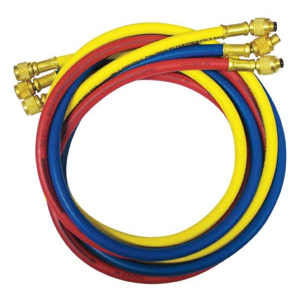 Imperial Manifold Hose Set, 60 In, Red, Yellow, Blue - 805-MRS