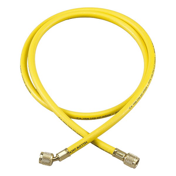 Yellow Jacket Hose, 3 ft L, Yellow, 800 psi, 1 Hose - 21036