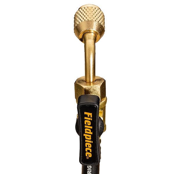Fieldpiece Hose, 5 ft L, Black, 800 psi, 1 Hose - HR1BM