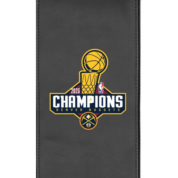 Dreamseat Bar Stool 500 with Denver Nuggets 2023 Championship Logo, 2PK - XZ500BSDBLK-PSNBA30065A