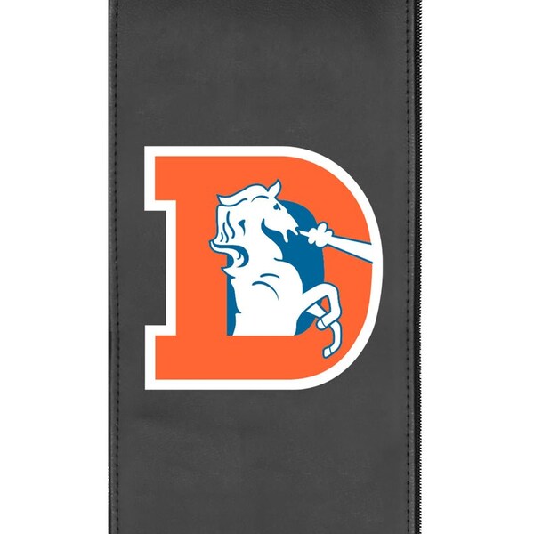 Dreamseat Bar Stool 500 with Denver Broncos Classic Logo, 2PK - XZ500BSDBLK-PSNFL20048A
