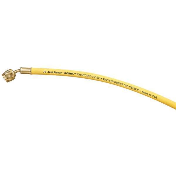 Jb Industries Charging/Vacuum Hose, Low Loss, 60 In, Yel - CLS-60Y