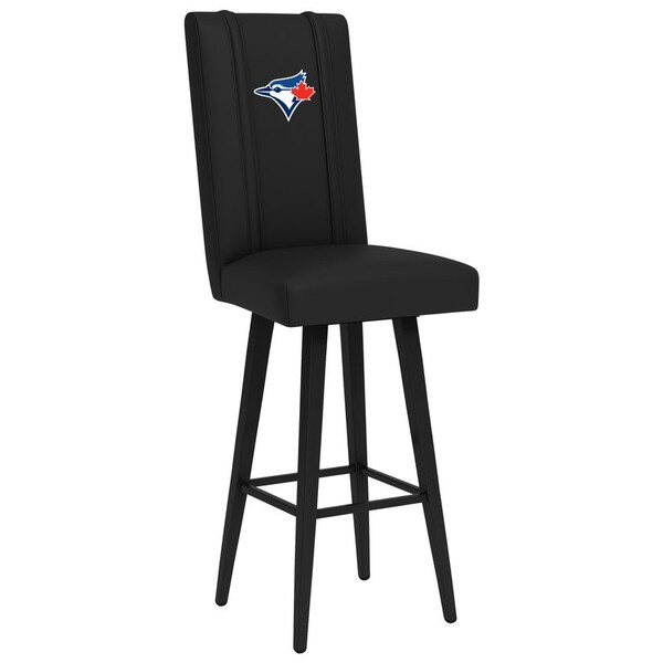 Dreamseat Swivel Bar Stool 2000 with Toronto Blue Jays Secondary Logo - XZ2000BSSBLK-PSMLB22083