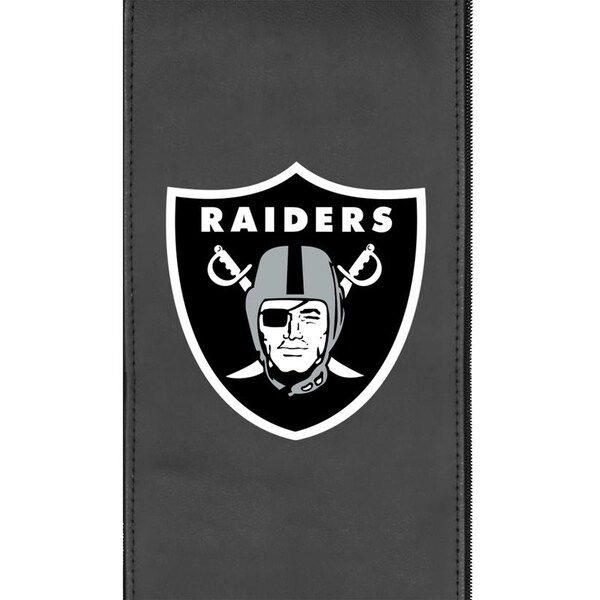 Dreamseat Bar Stool 500 with Las Vegas Raiders Primary Logo, 2PK - XZ500BSDBLK-PSNFL21020A