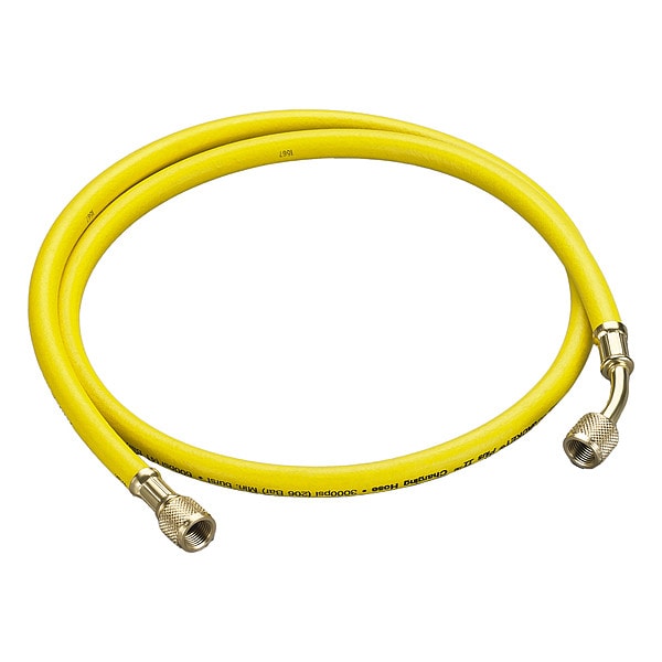 Yellow Jacket Hose, 5 ft L, Yellow, 800 psi, 1 Hose - 18160