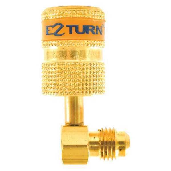 Uniweld Anti-Blowback Hose Adaptor, 1-1/4"L, Brass - EZABM90