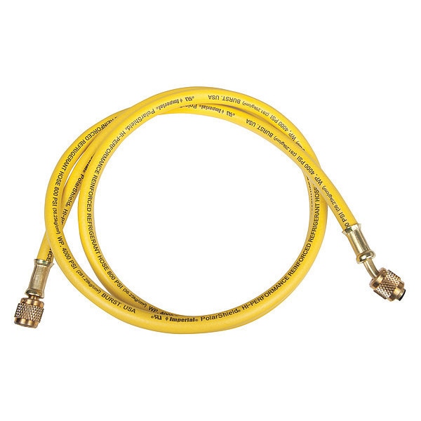 Imperial Charging/Vacuum Hose, 60 In, Yellow - 805-MRY
