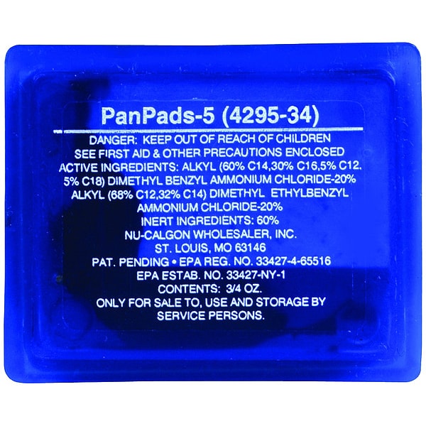 Nu-Calgon Condensate Pan Treatment, 5 t, Blue - 4295-34