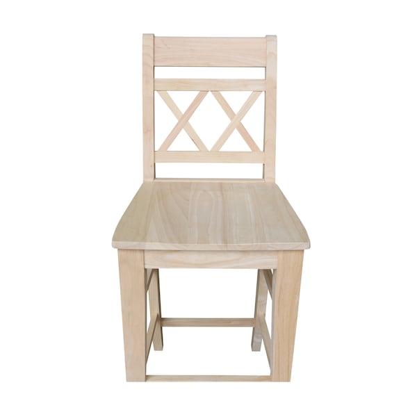 International Concepts Canyon BarHeight XX Stool, 30" Seat Height, Ready to Finish - S-473