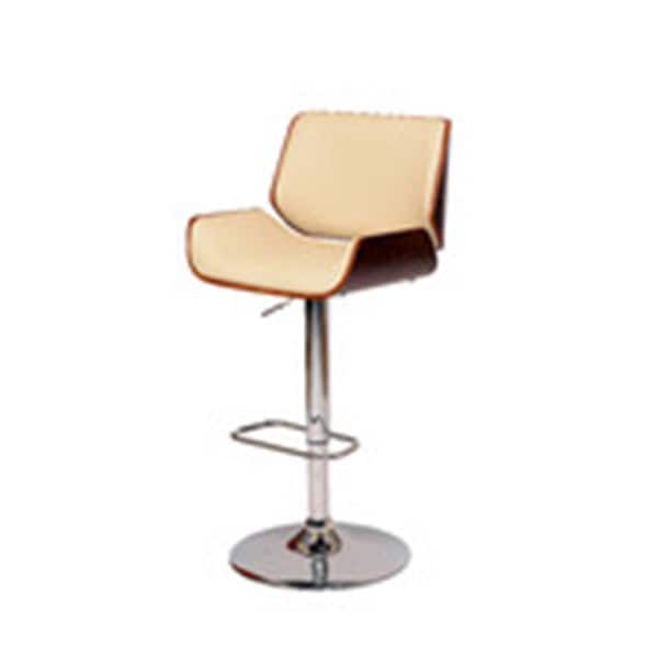 Powerplay Armen Art Furniture London Swivel Barstool In Cream Pu - PO169335