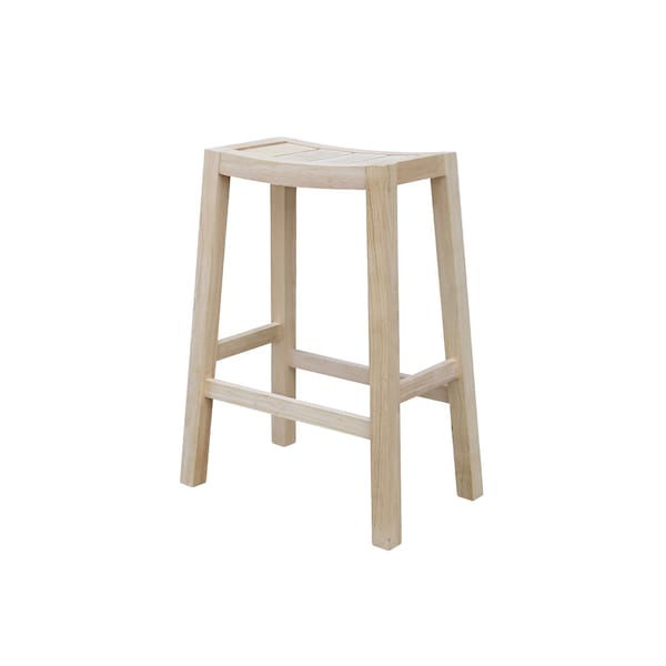 International Concepts Ranch Stool, 30" Seat Height, Unfinished - S-930
