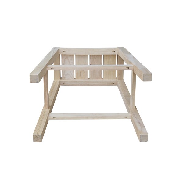 International Concepts Ranch Stool, 30" Seat Height, Unfinished - S-930