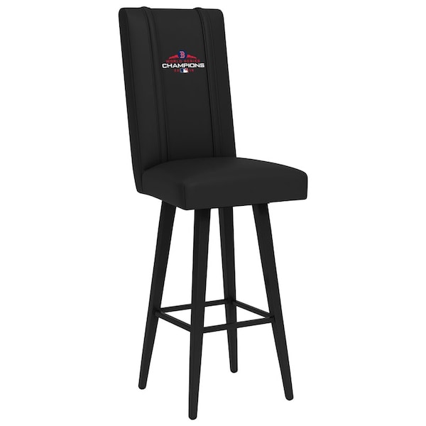 Dreamseat Swivel Bar Stool 2000 with Boston Red Sox 2018 Champions Logo - XZ2000BSSBLK-PSMLB20034