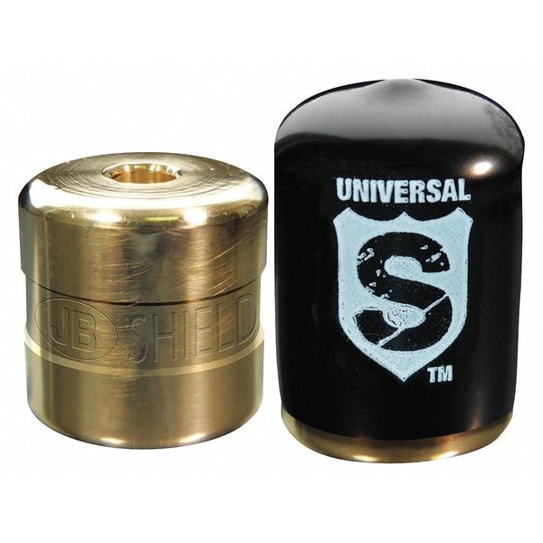 Jb Industries Refrigerant Cap Locks, 1/4 in., Euro, PK12 - SHLD-E12