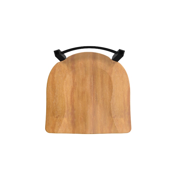 Holland Bar Stool Co 30" Low Back Swivel Bar Stool, Black Wrinkle, Med Maple Seat - 82130BWMEDMPL