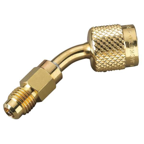 Yellow Jacket Quick Coupler, 1/4 In Mx5/16 In F, 45 Deg - 19173