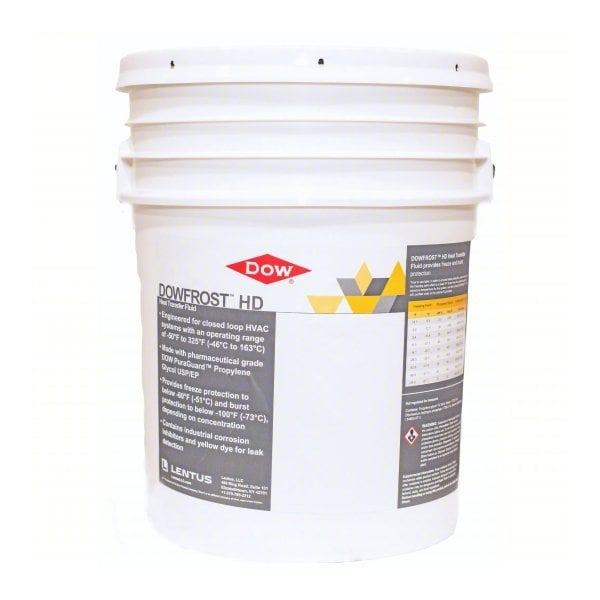 Dow Frost Freeze Protectant, Yellow, 5 gal, Pail - 9992102