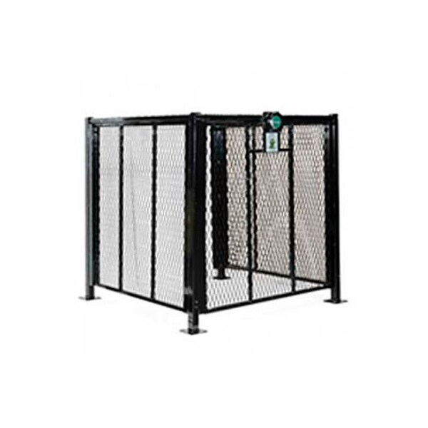 Post Guard AC Protection Cage for Residential Units 4' x 4',  - T-REX4X4