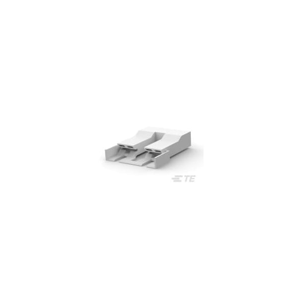Te Connectivity PLMKIII&FASTON 250 REC HSG 2P NAT - 2-521253-1
