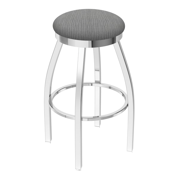 Holland Bar Stool Co 30" Swivel Bar Stool, Chrome Finish, Graph Seat - 80230CH020