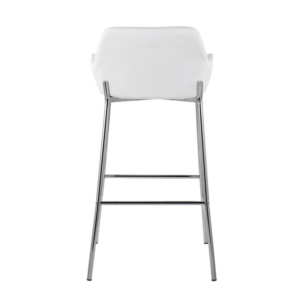 Lumisource Daniella Fixed-Height Bar Stool - Set of 2 PR - B30-DNLA2 CHRMPUW2
