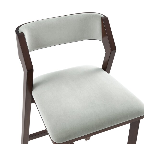 Manhattan Comfort Patricia Barstool in White Glacier - Set of 3 - 3-BS026-WH
