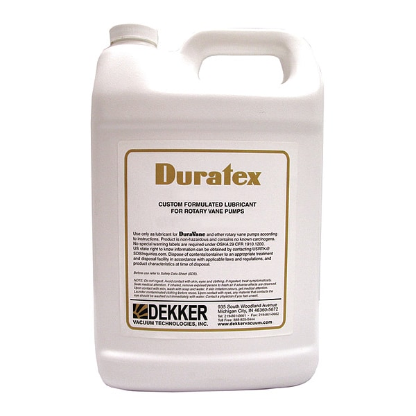 Dekker Vacuum Technologies Vacuum Pump Oil, 1 qt, Bottle, 75 SAE Grade - 5210-0002-004
