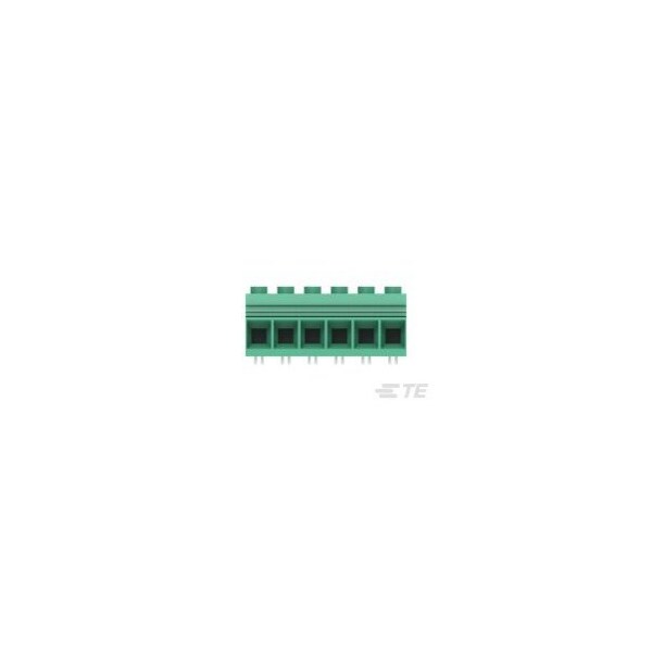 Te Connectivity Power Connector  15.0mm  Green  6 posn - 1986242-6