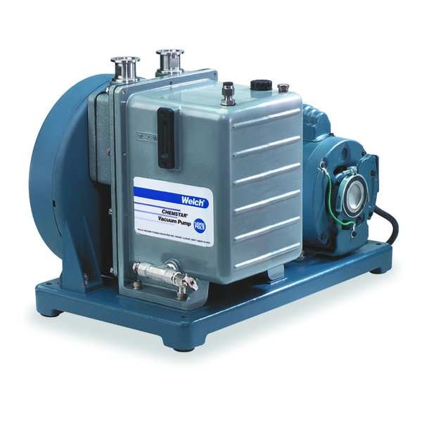 Welch Vacuum Pump, 1/2 HP, 5.6 cfm, 115/230V - 1402N-01