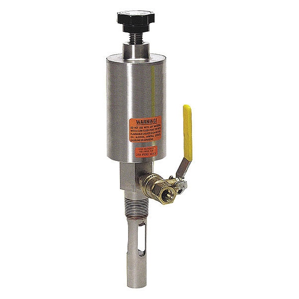 Eriez Drum Top Air Vacuum, Liquids Only, Reversible - 90-1000E