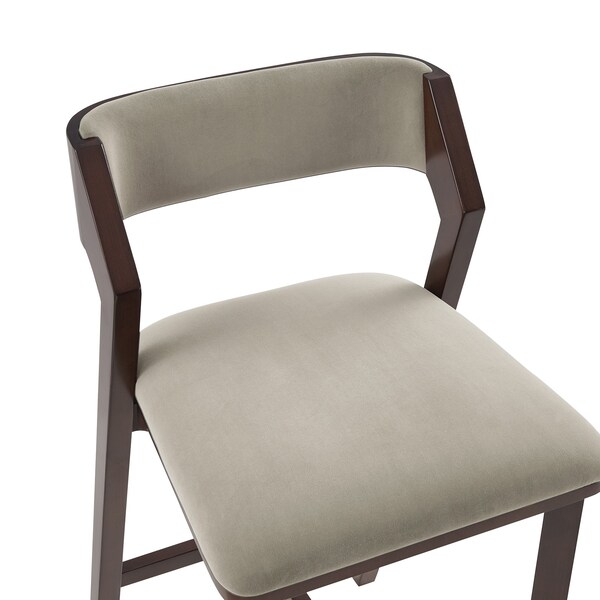 Manhattan Comfort Patricia Barstool in Linen - Set of 2 - 2-BS026-LN