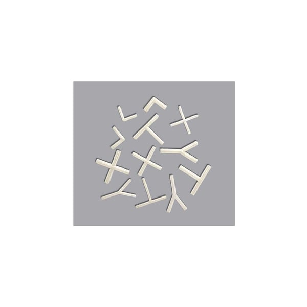 United Scientific PP Tubing Connector Assortment, 36, PK 36 - TCA002